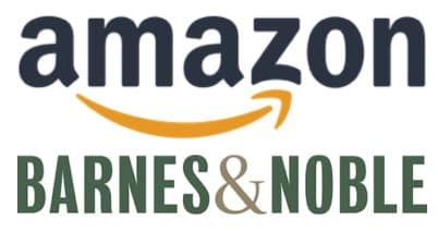 Stacked amazon and barnes and noble logo fire your narrator